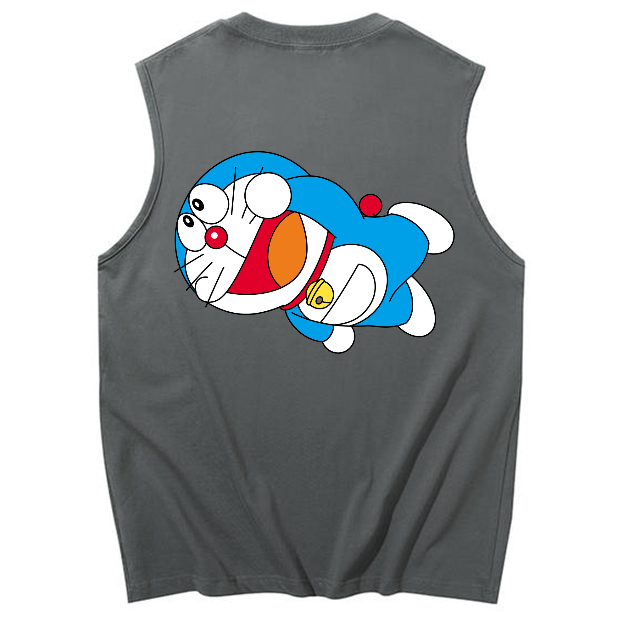 （画像用） ドラえもん Doraemon コットン100％タンクトップ（背面プリント）